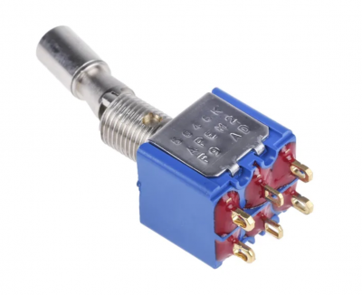 Latching Toggle Switch DPDT 5A On-On